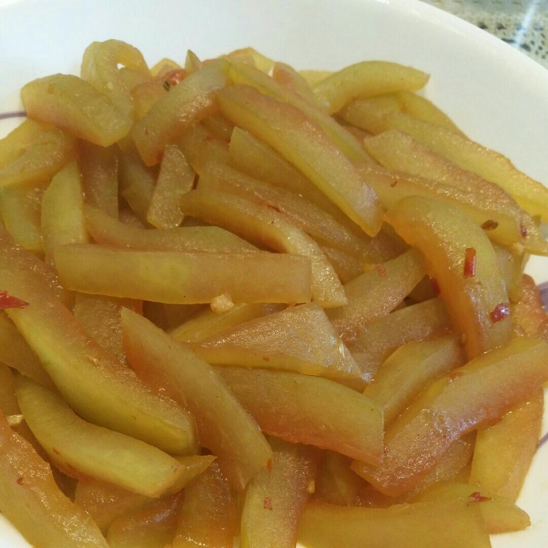 炒西瓜皮