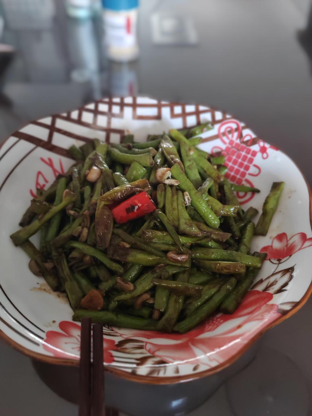 清炒豆角