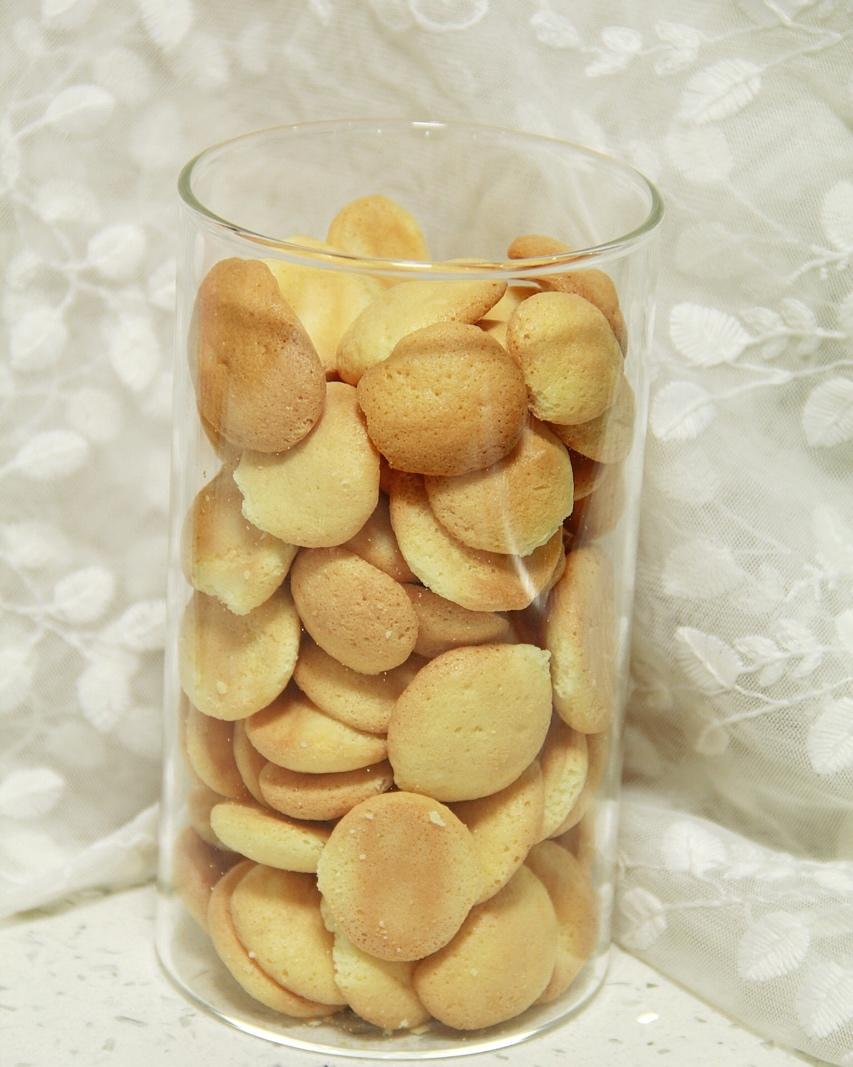 肉球田做的酥脆蛋香小饼干