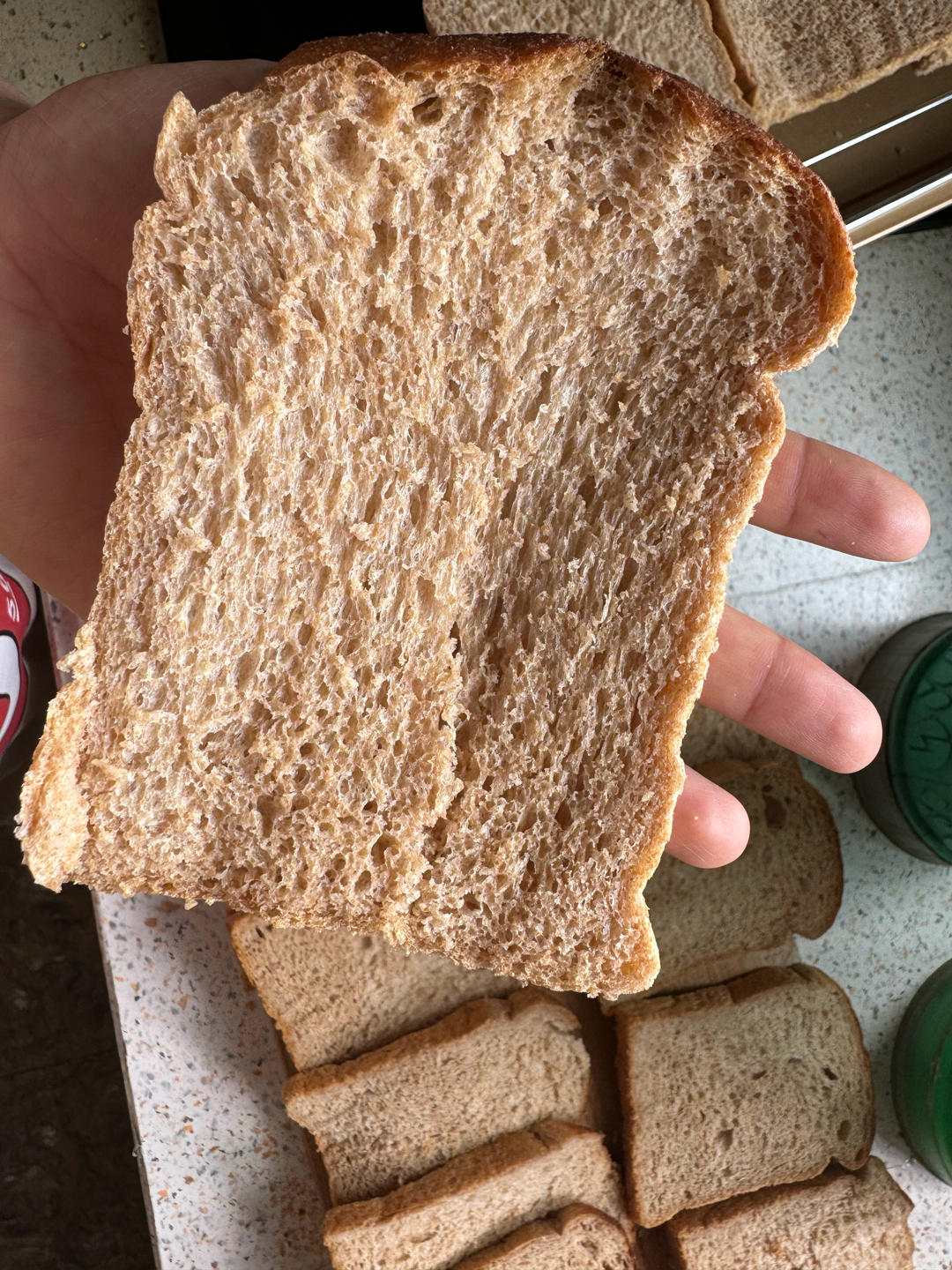 全麦吐司（无糖无油）