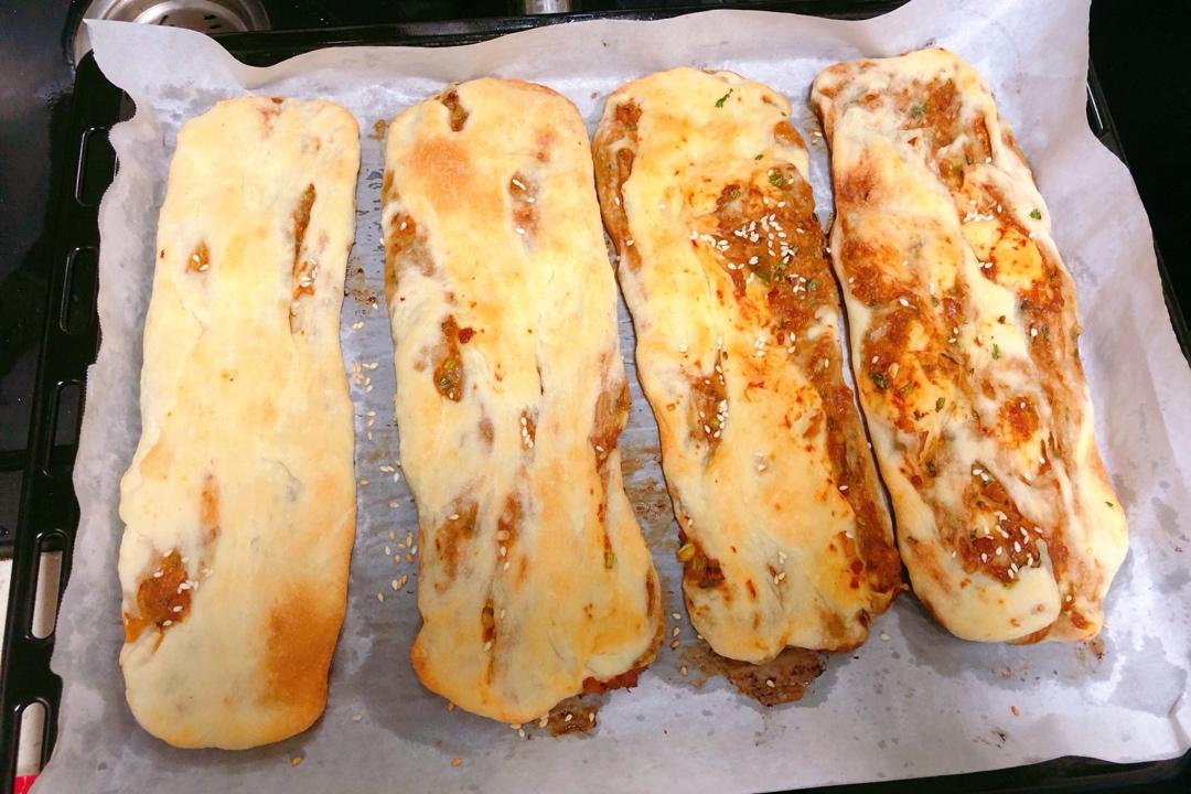 榨菜鲜肉锅盔（发面、死面通用）