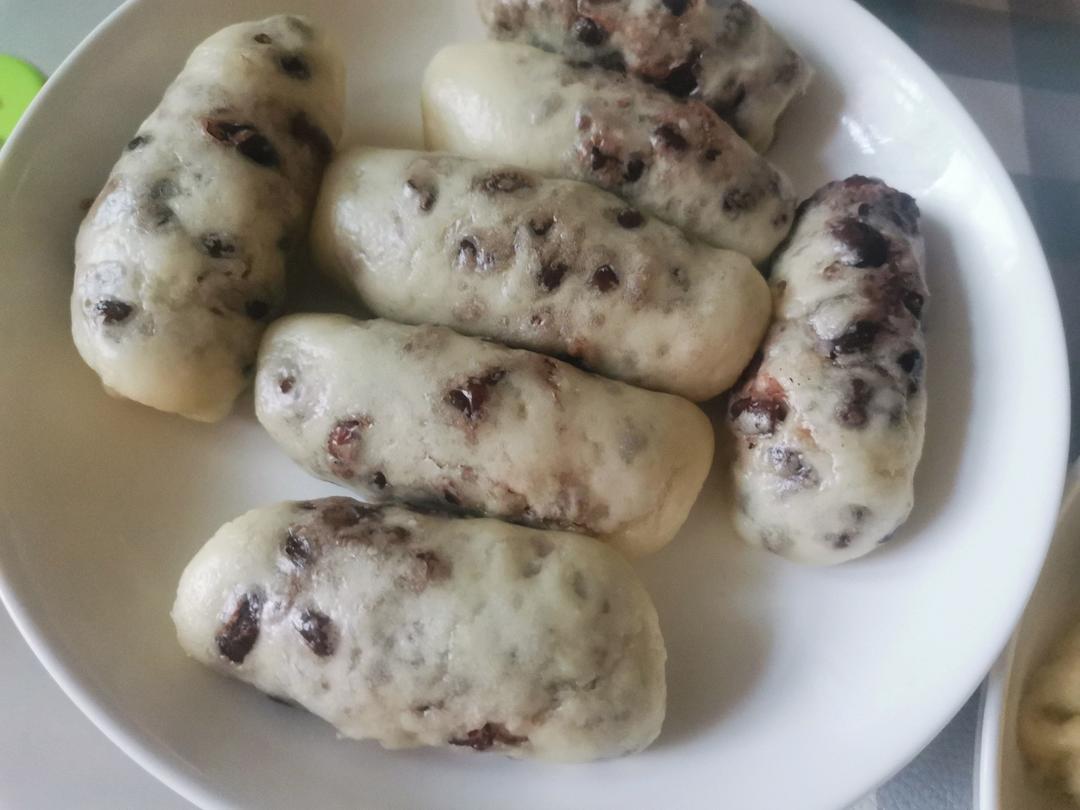 奶香红豆卷
