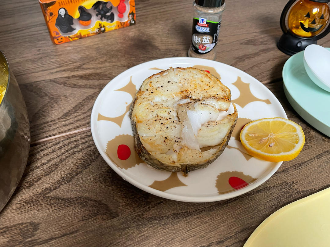 香煎银鳕鱼—空气炸锅