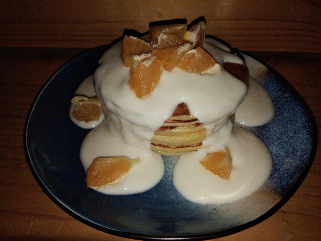 快手无油酸奶松饼