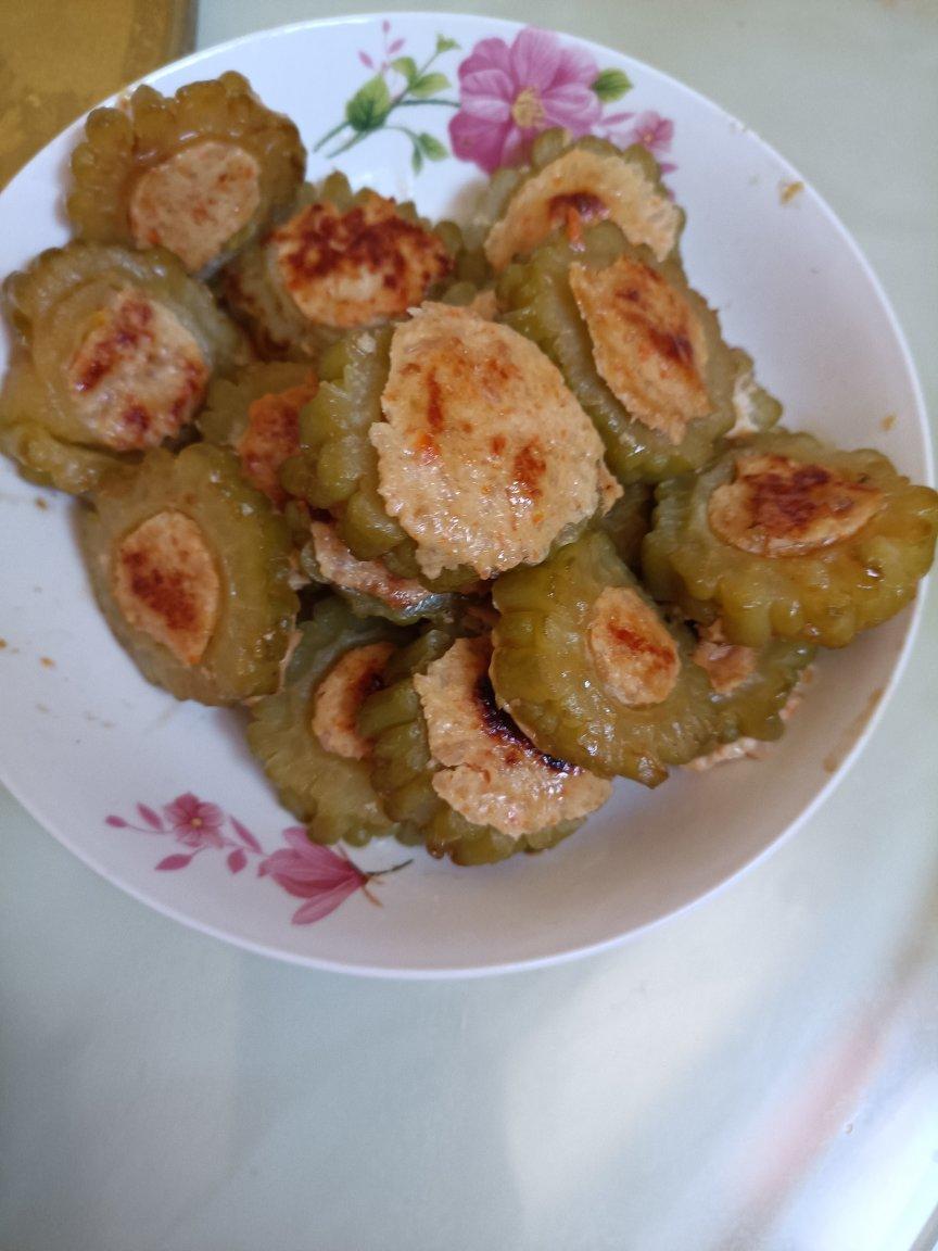 客家菜—苦瓜酿肉（消暑菜品）