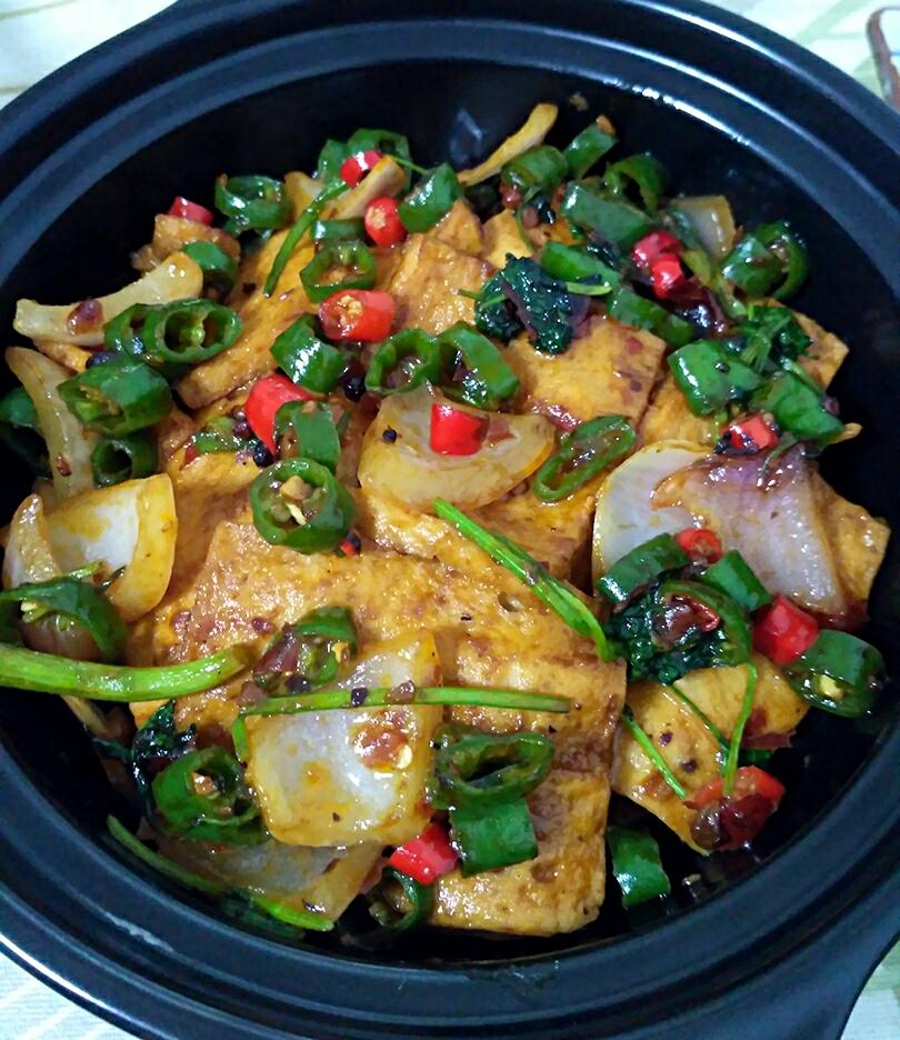 麻辣千叶豆腐的做法
