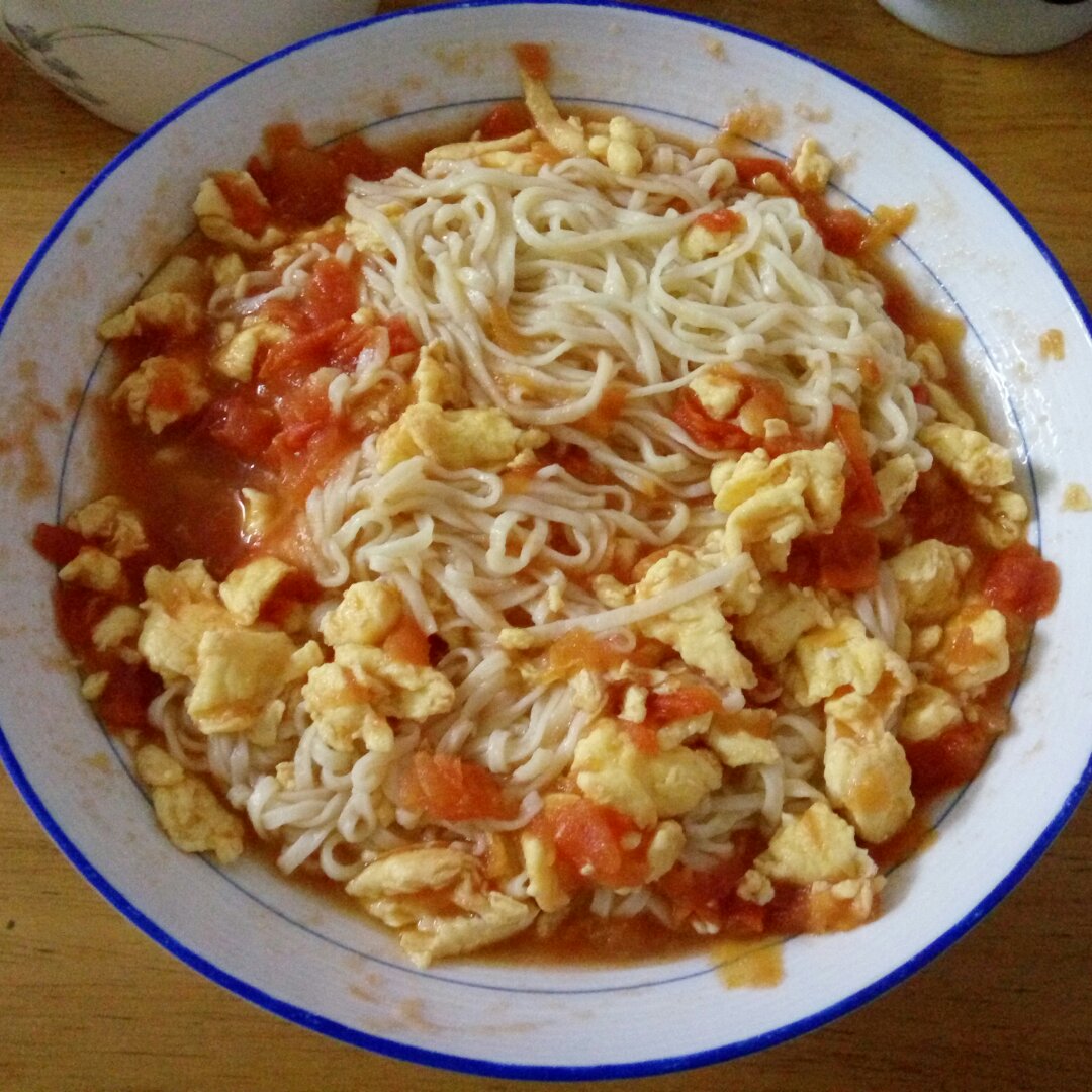 西红柿鸡蛋面