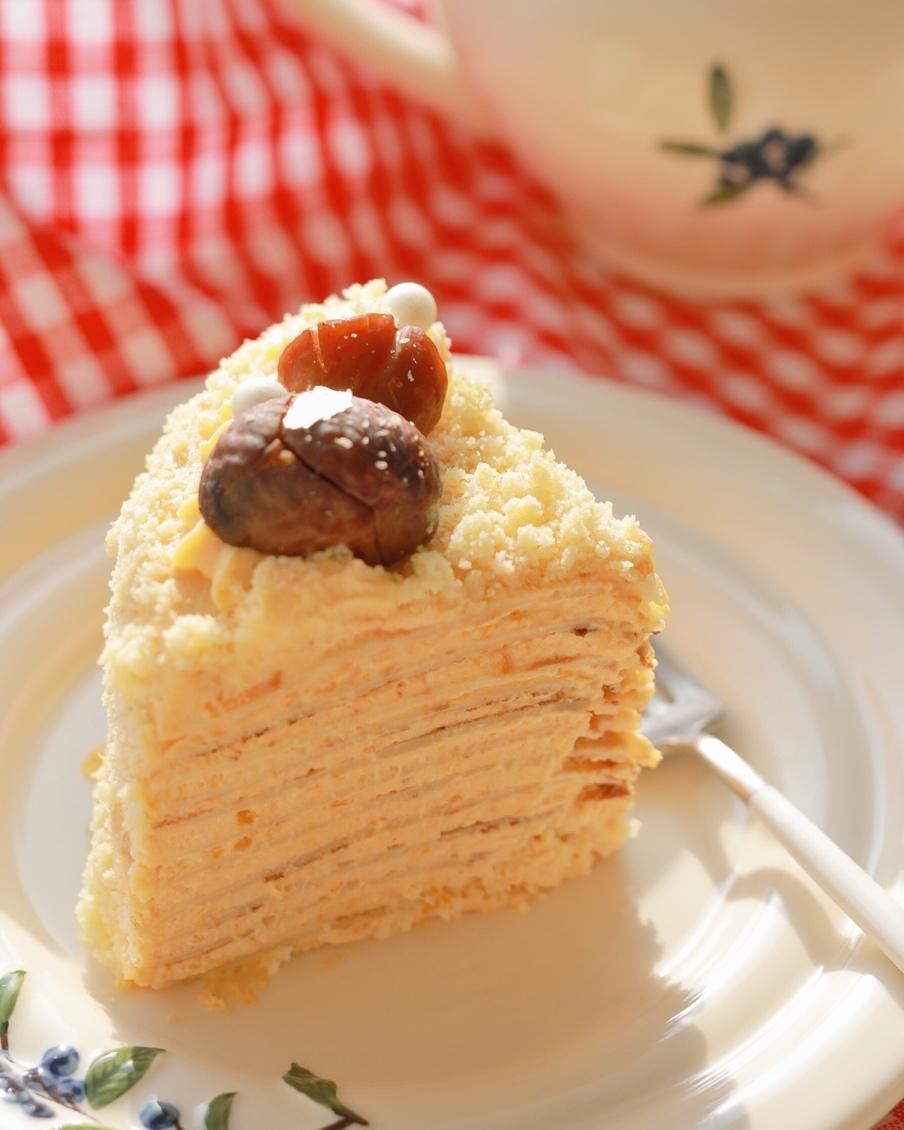 搬运《番薯千层蛋糕（sweet potato crepe cake）》by cooking tree