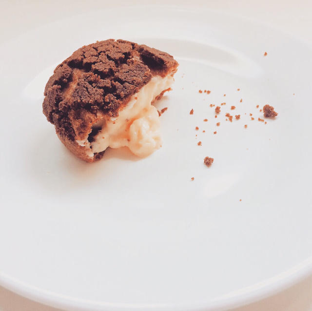 巧克力酥皮泡芙