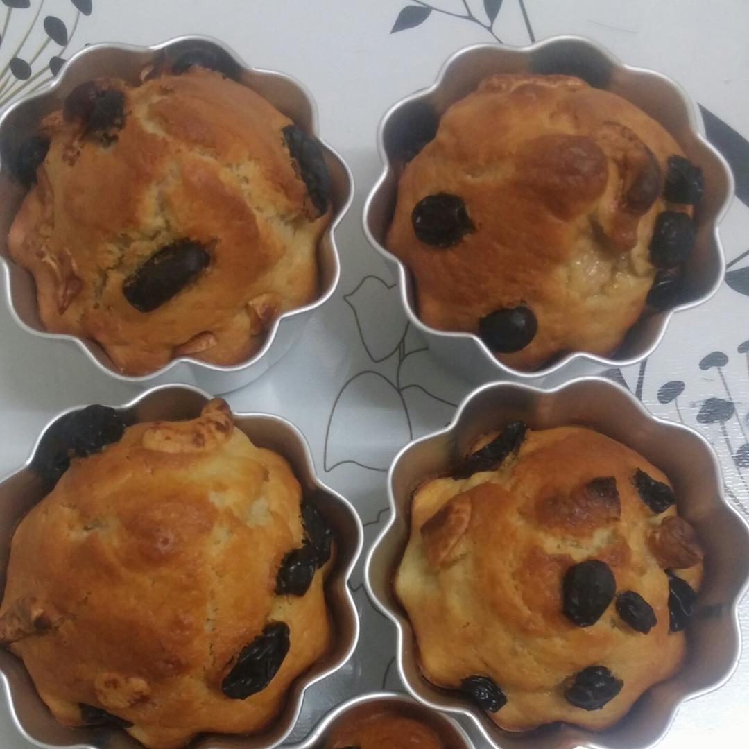 快手香蕉纸杯蛋糕