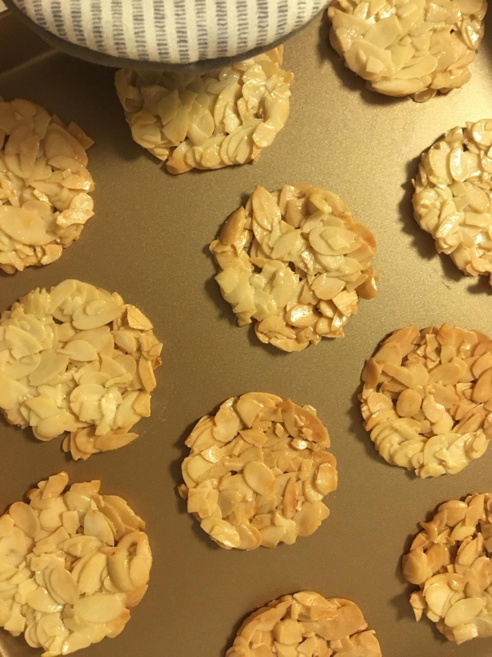 Pierre Herme的杏仁瓦片