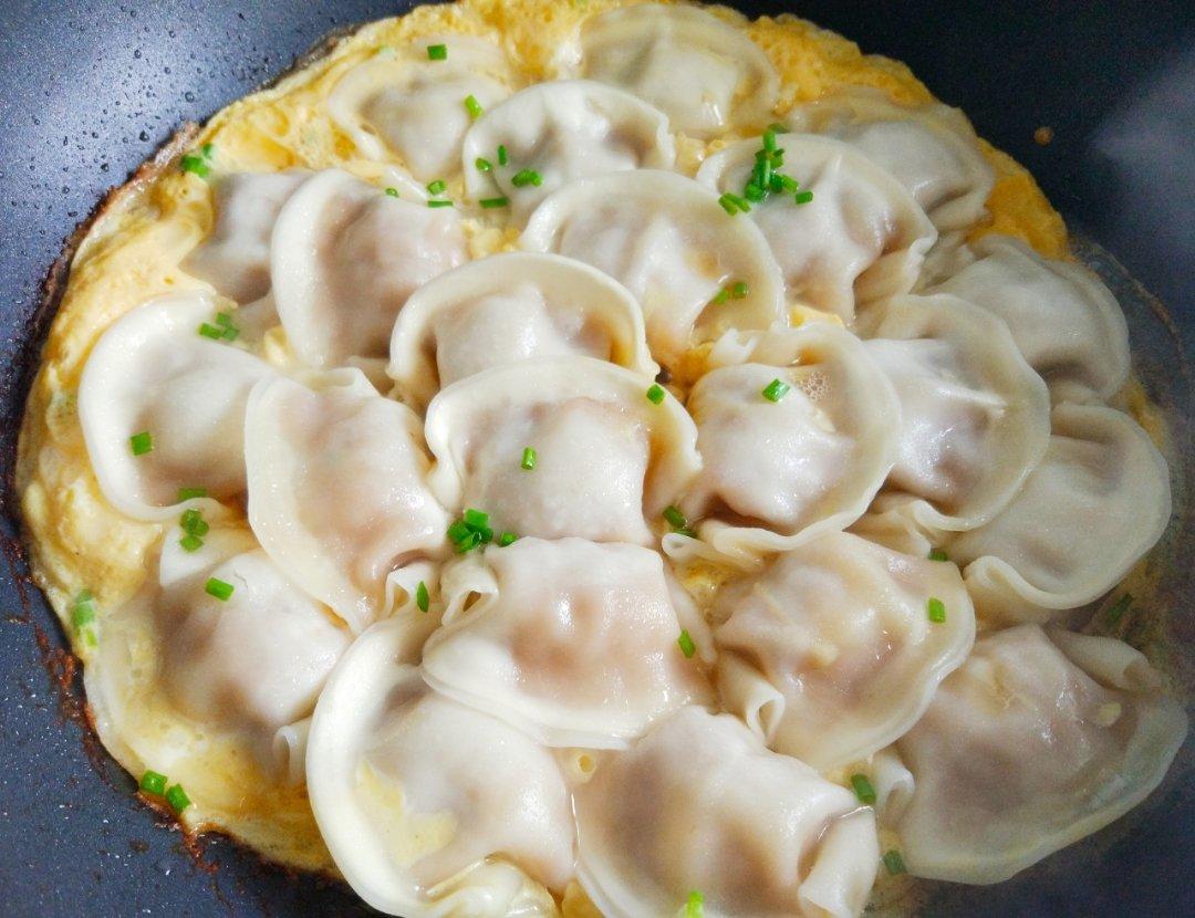 懒人快手抱蛋煎饺