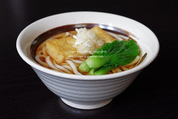 油炸豆腐清汤面