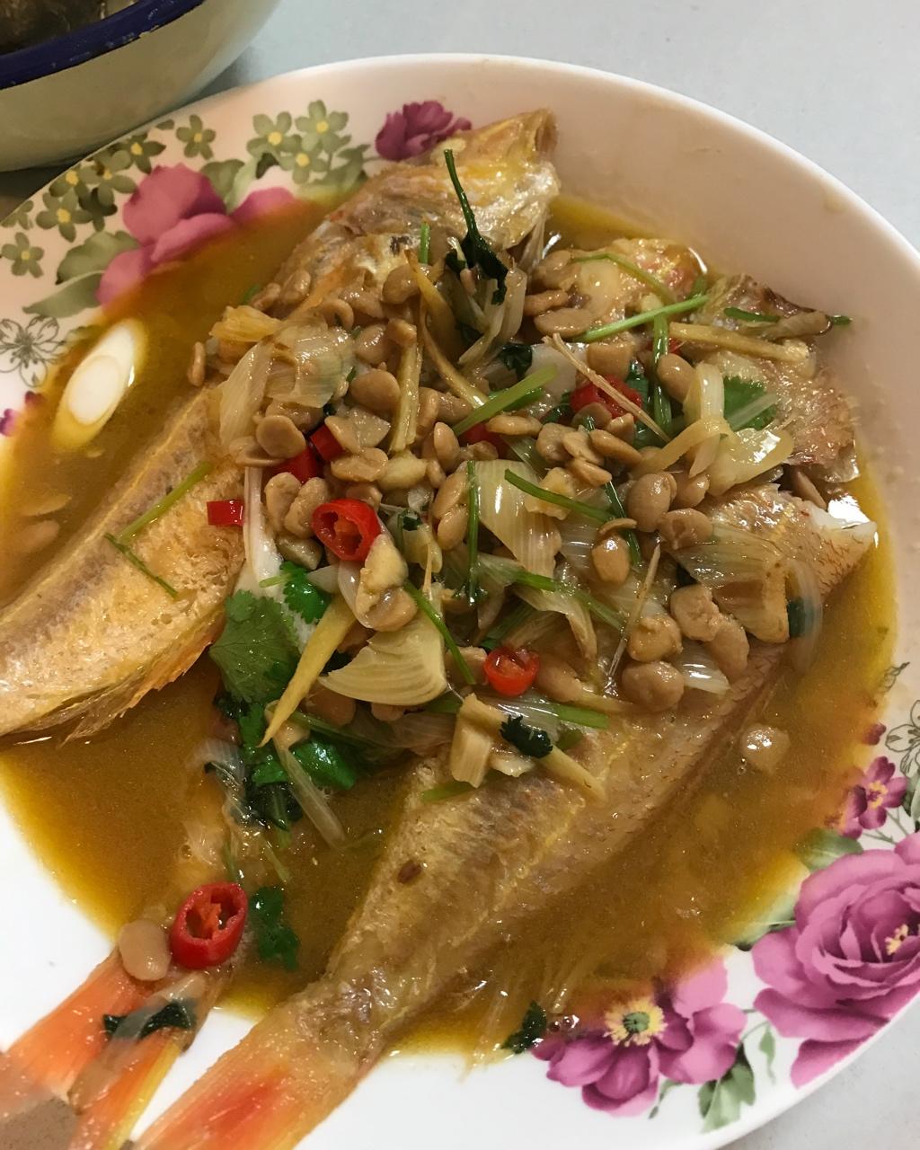 普宁豆酱烧红杉鱼