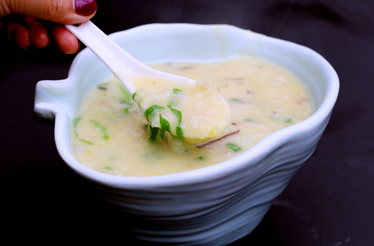 豆捞稀饭，介于四川豆汤饭和潮汕粥之间的稀饭的做法