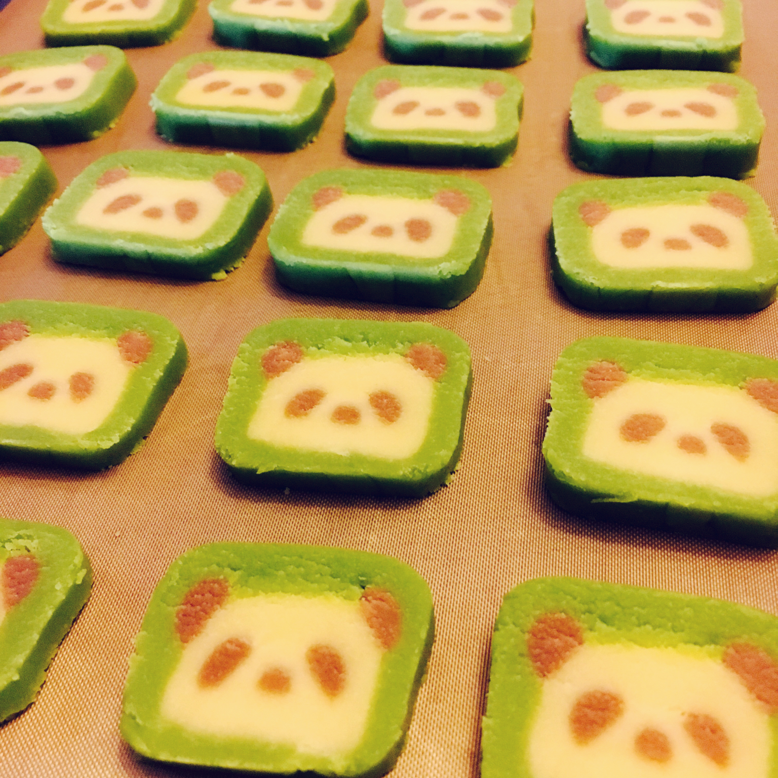 熊猫抹茶饼干