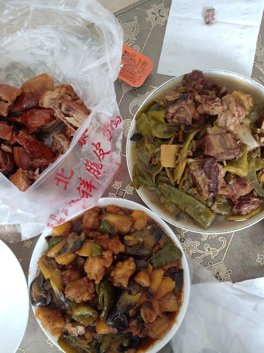 豆角炖排骨