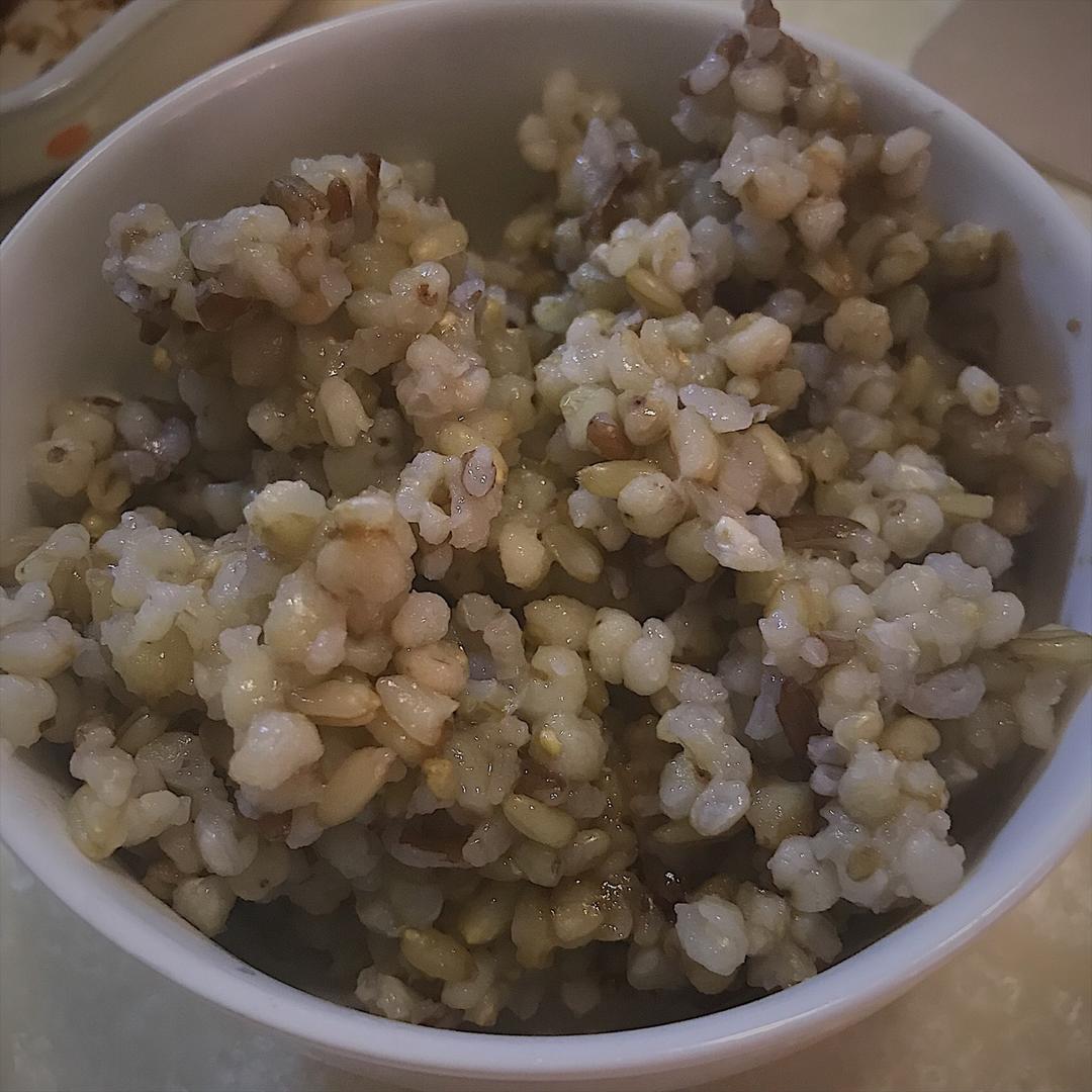 【减脂增肌】低卡纤维杂粮饭