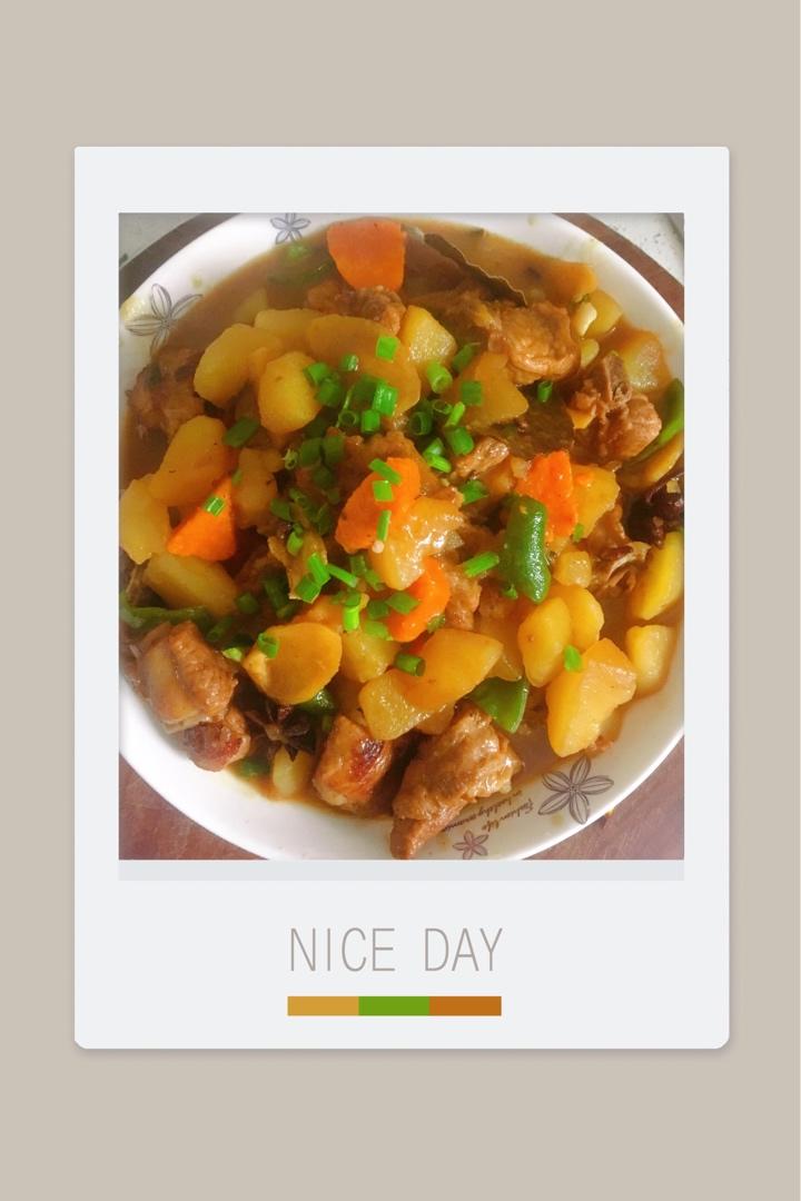 🔥巨好吃的红烧排骨炖土豆❗️懒人版轻松做拿手菜