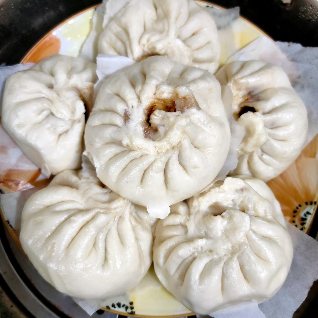 好吃多汁的肉包子肉馒头【步骤超详细】