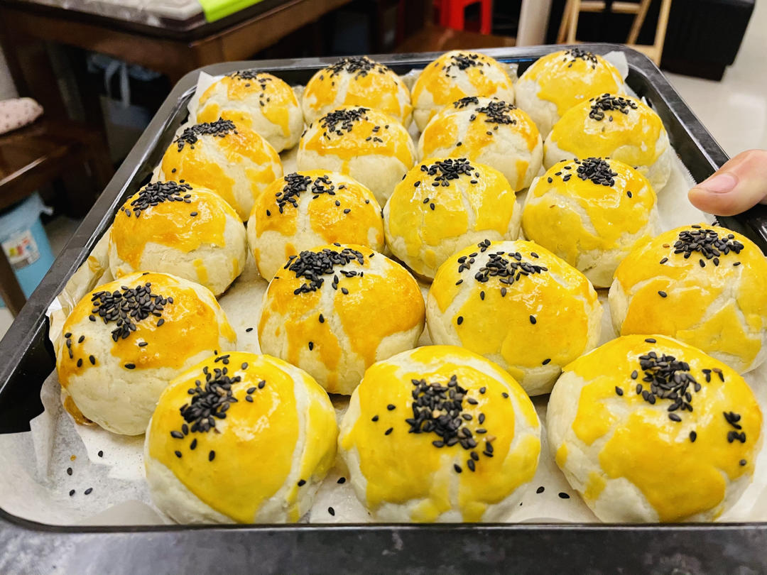 用了七年的方子-蛋黄酥