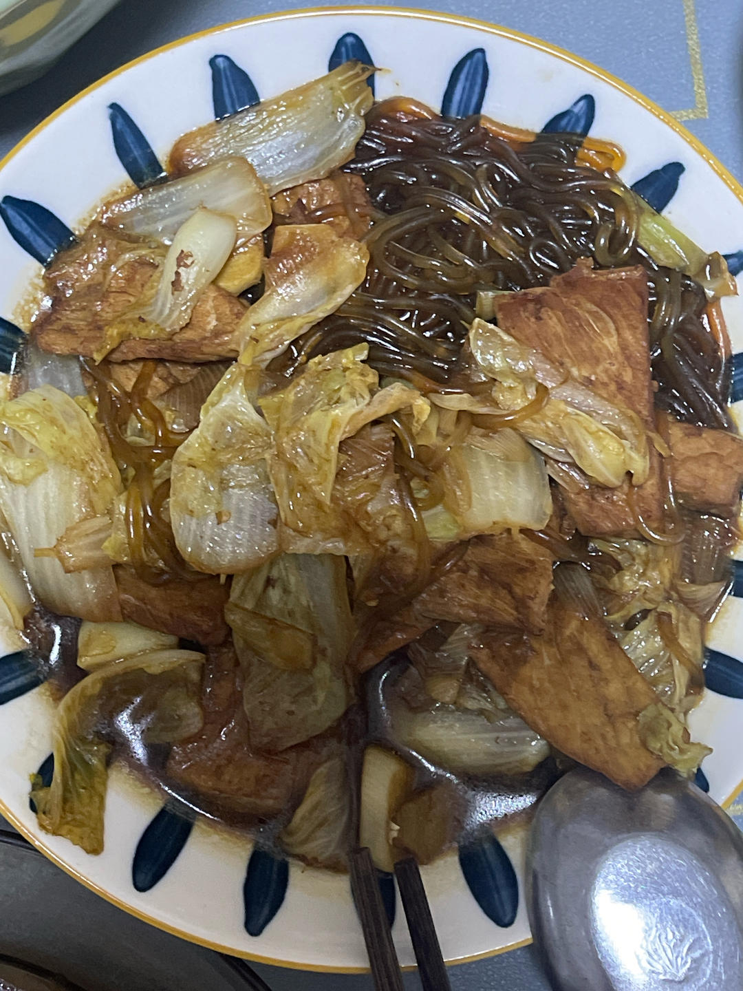 白菜炖豆腐猪肉粉条