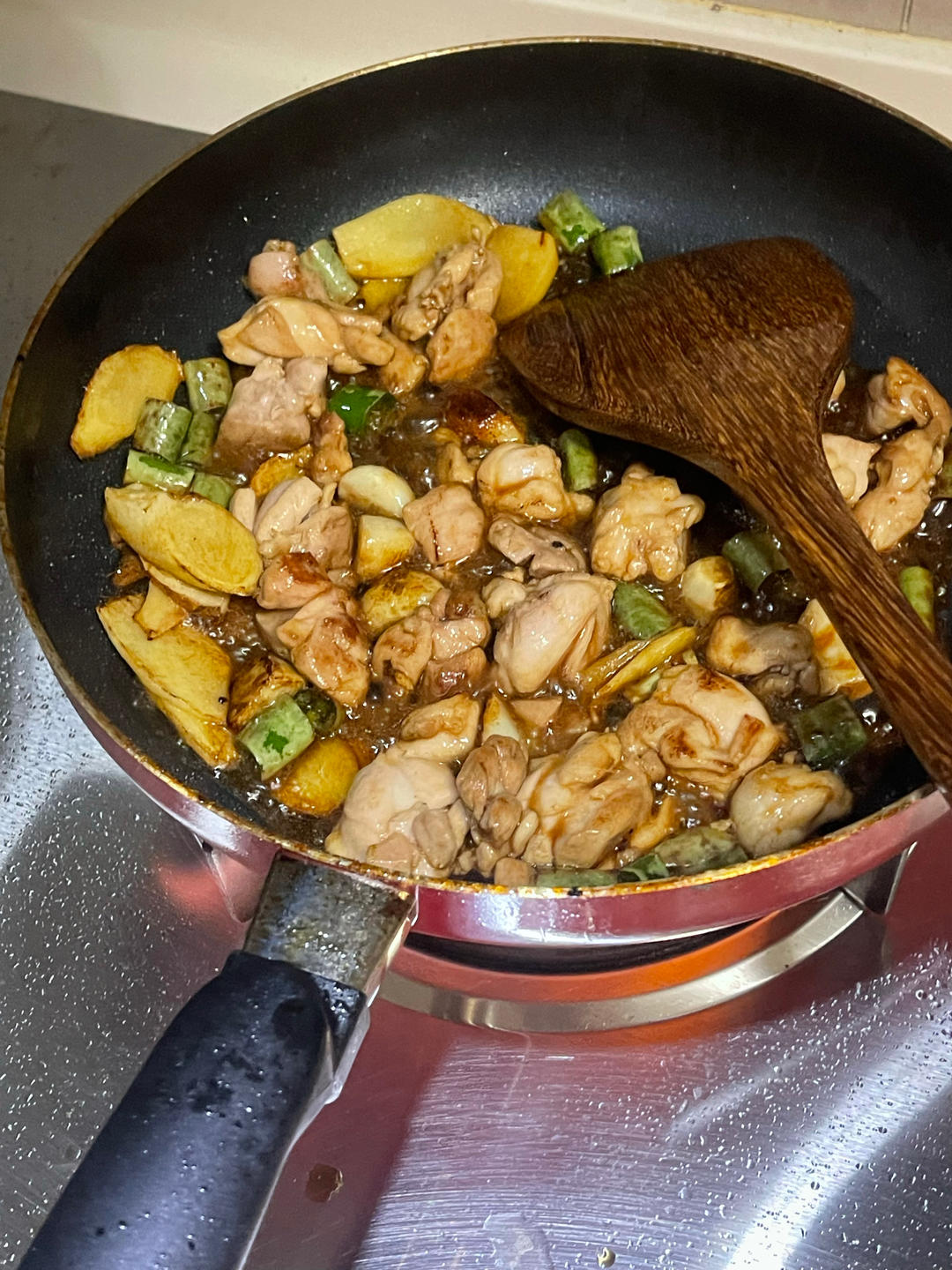 【栗子烧鸡】鸡肉都给你吃，栗子归我~