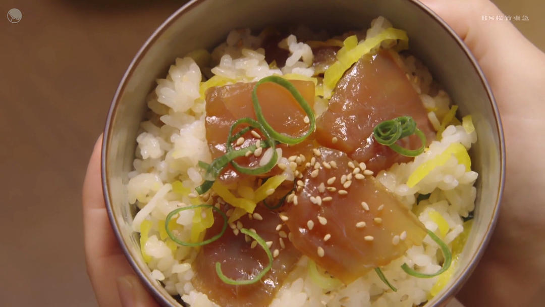 【面蘸露】腌金枪鱼波奇饭的做法