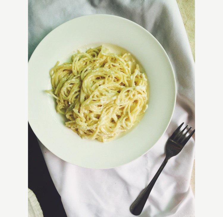 超简单的奶汁培根意面Carbonara