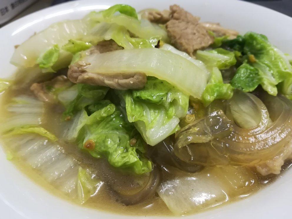 猪肉白菜炖粉条