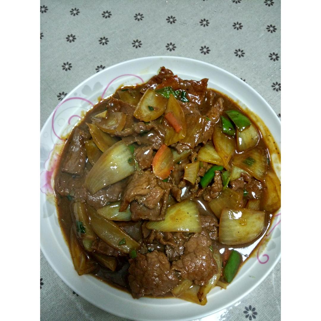 洋葱蚝油牛肉