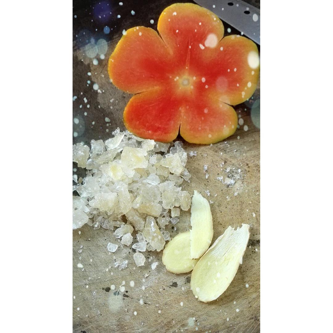 原只木瓜炖冰糖