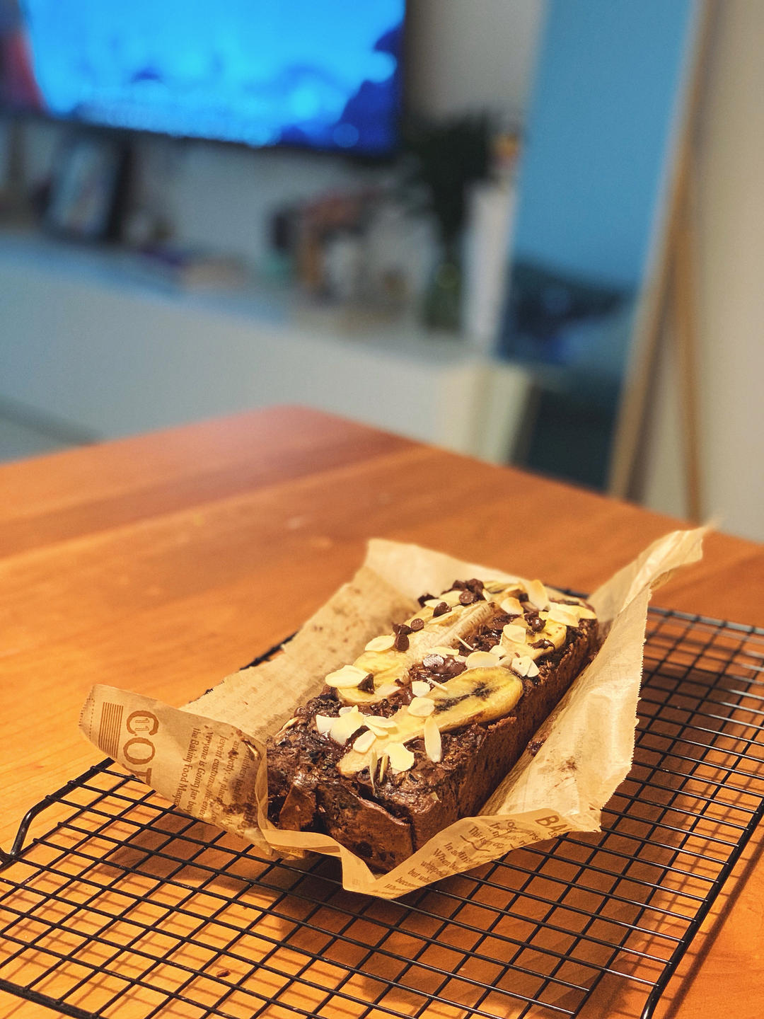 帕梅拉减脂❗️甜品🍰可可燕麦黑巧香蕉磅蛋糕