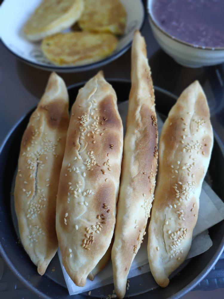 不用发面，简单易做，酥脆可口的空心糖烧饼