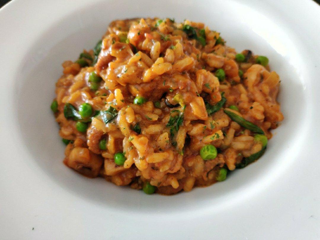 意式海鲜烩饭 Seafood Risotto