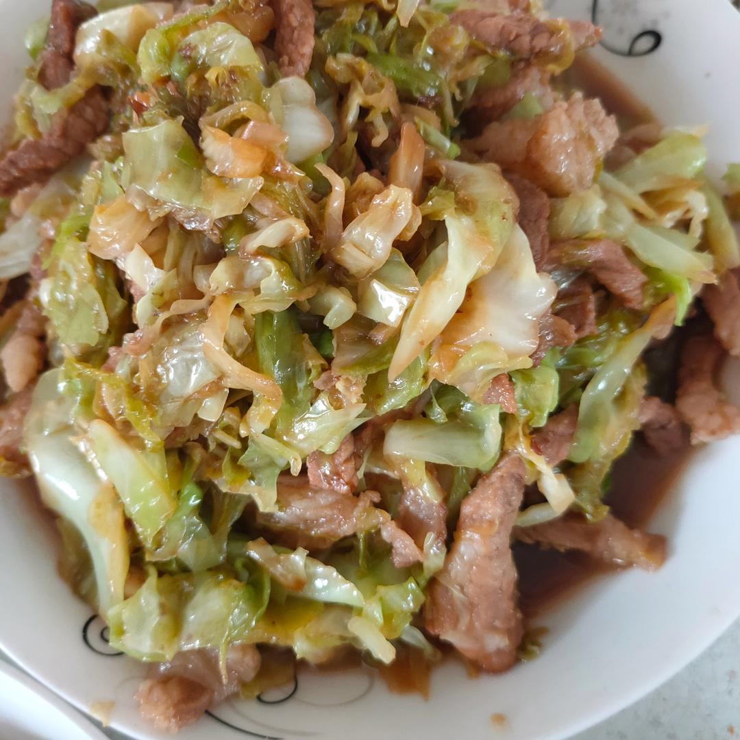 大头菜炒肉