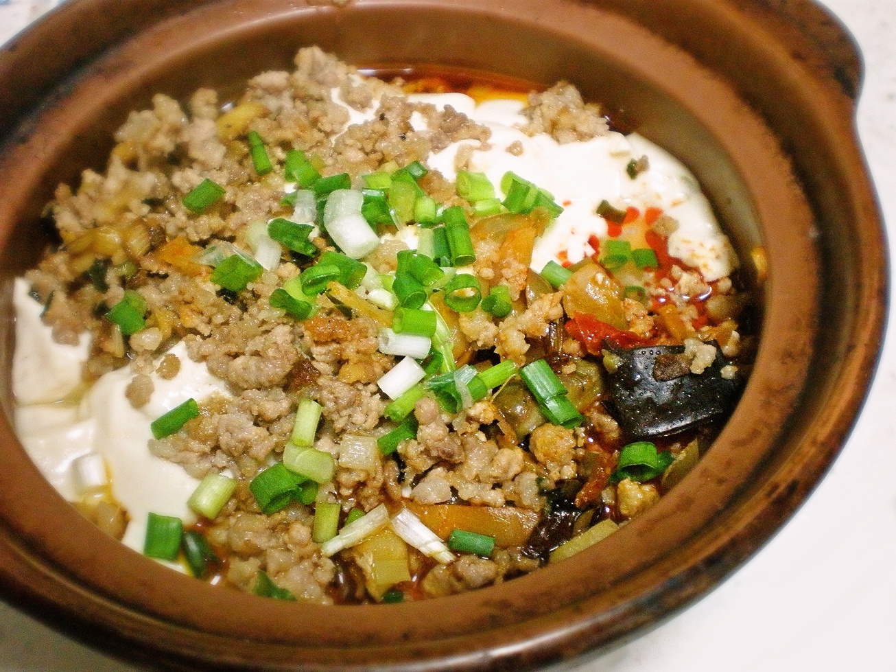 肉末蒸豆腐