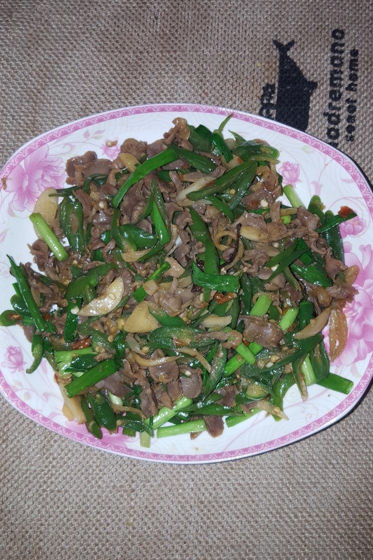 爆炒鸡胗