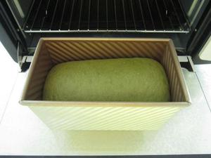 抹茶蜜豆土司的做法 步骤6