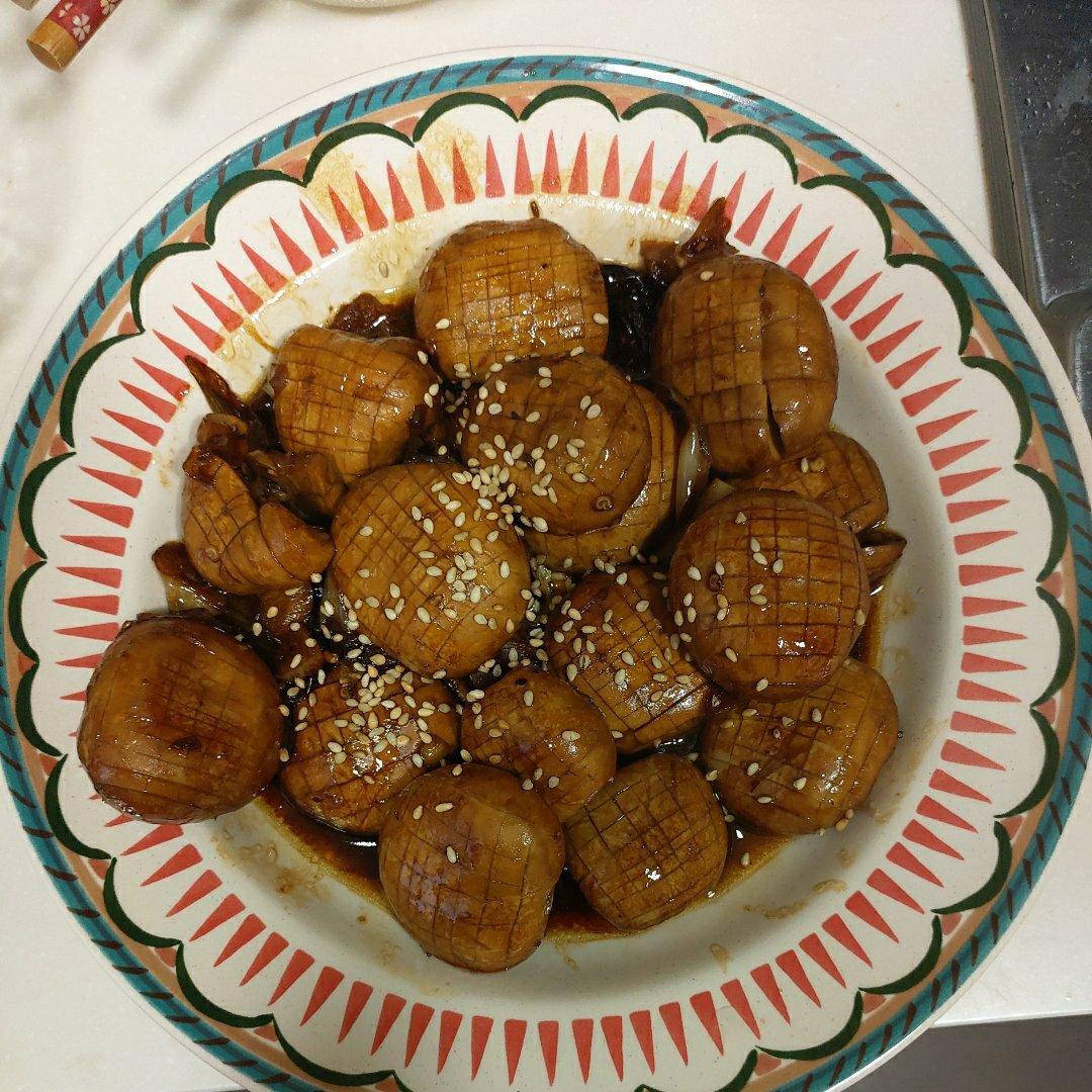 家常菜～红烧口蘑