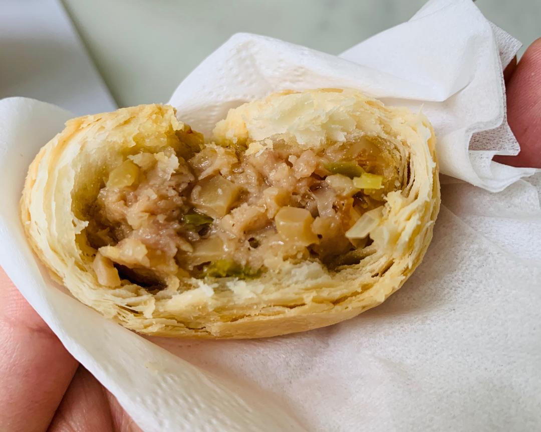 榨菜鲜肉月饼的做法