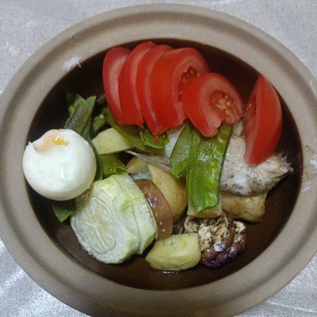 金枪鱼茄子超好吃沙拉🥗