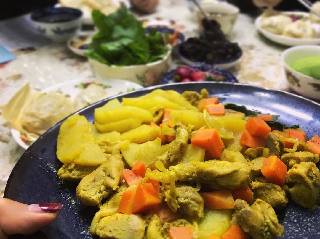 【健康三餐】苹果咖喱鸡