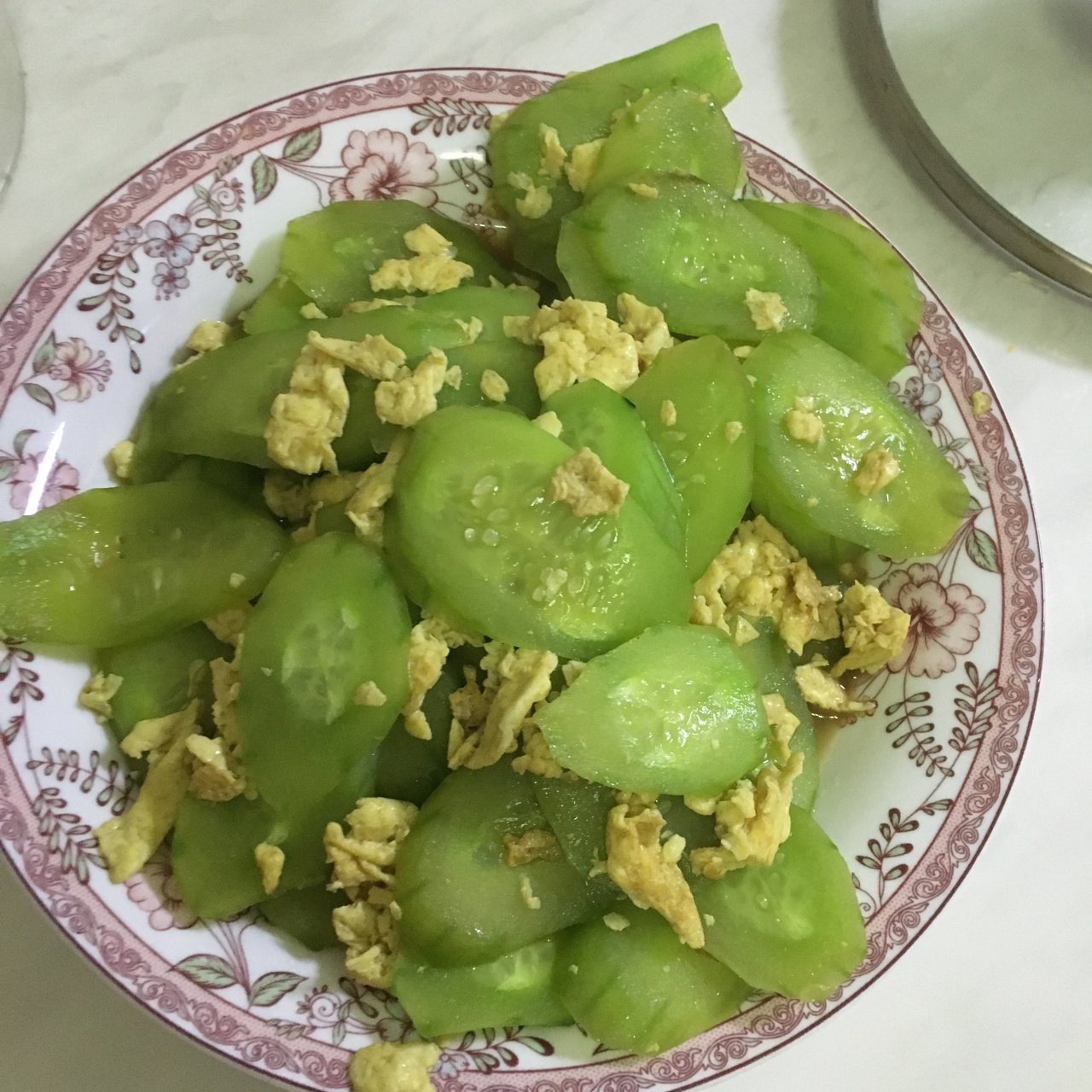 黄瓜炒鸡蛋