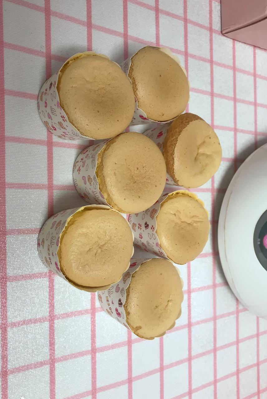 不塌不皱的光滑圆润版纸杯戚风（内含减糖版宝宝可吃）