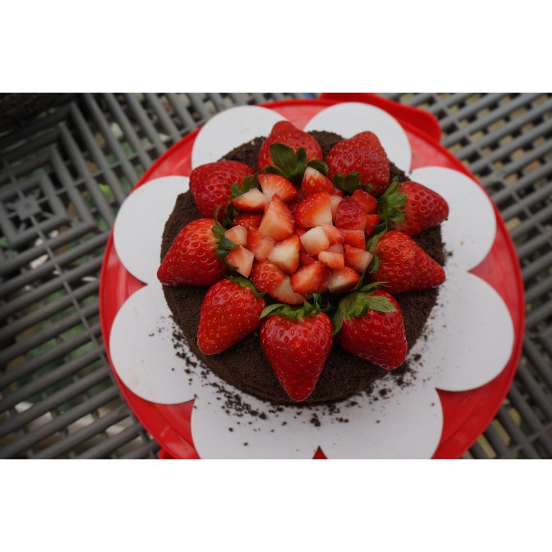 奥利奥水果奶油蛋糕