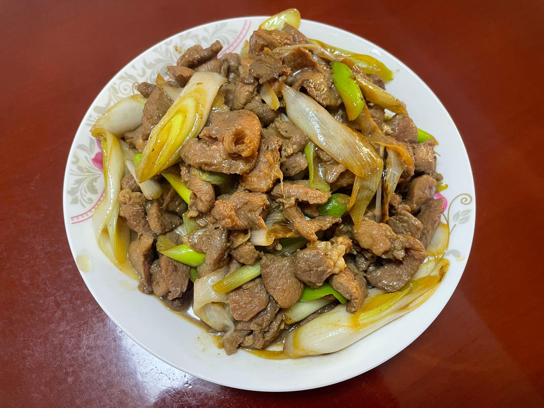 【嗷呜】老北京葱爆羊肉