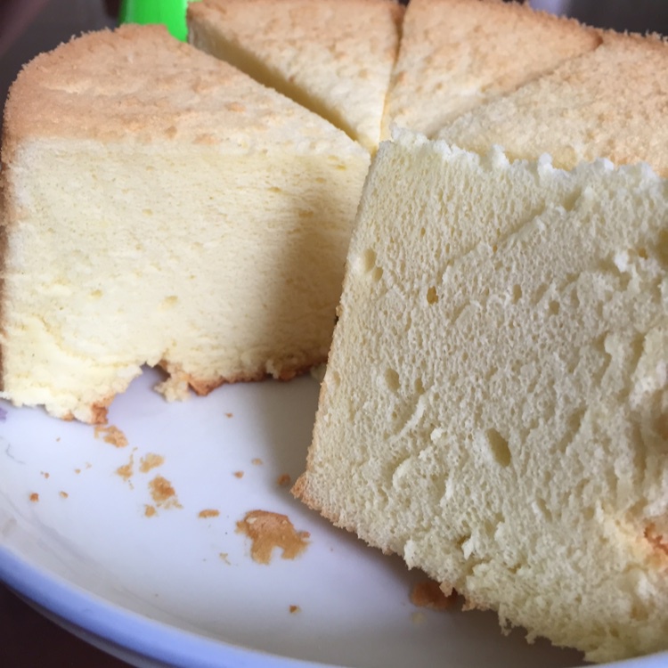 原味戚风蛋糕 女侠森森