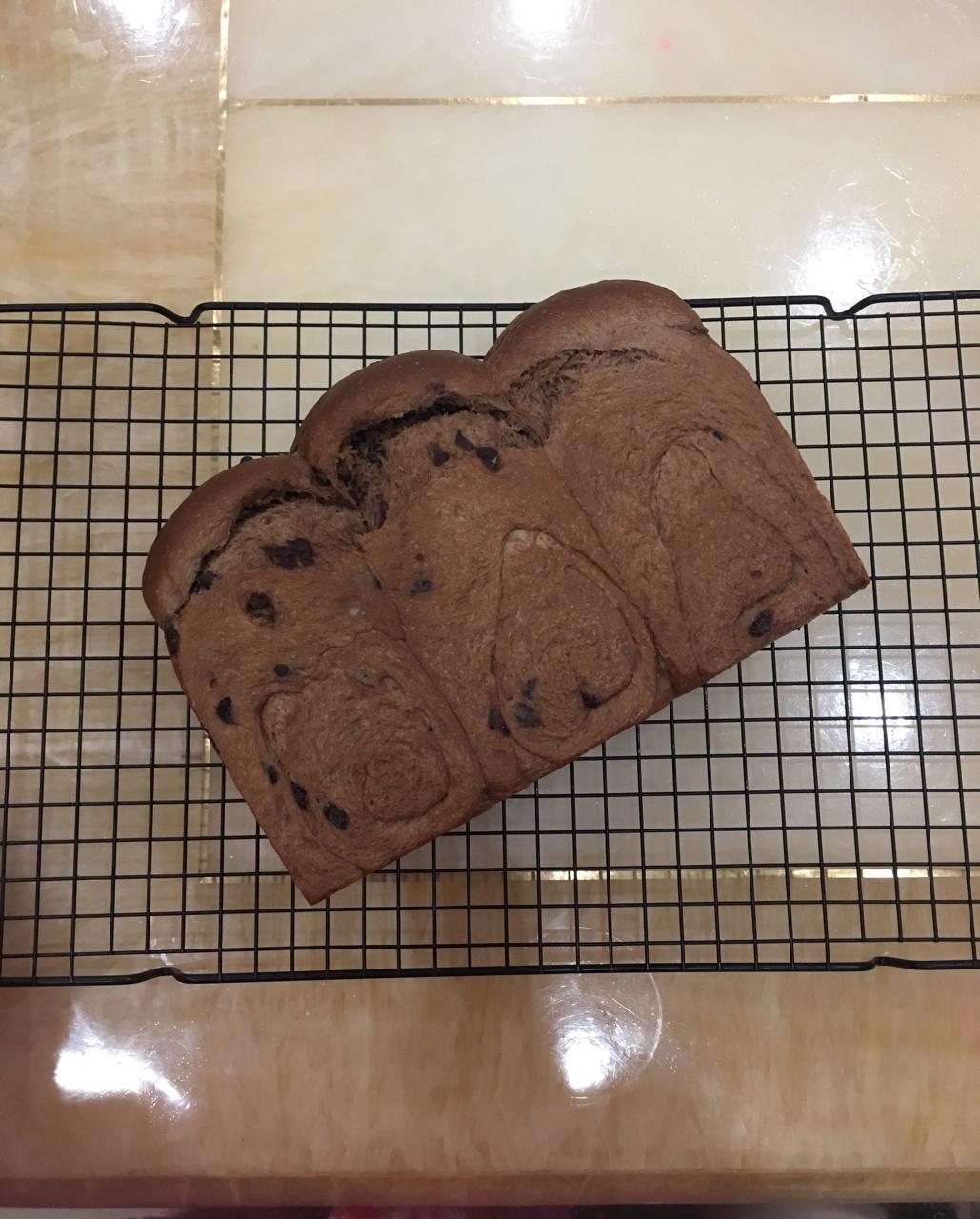 奶油巧克力吐司