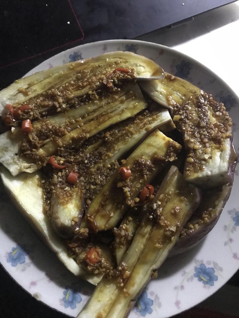 蒜蓉蒸茄子